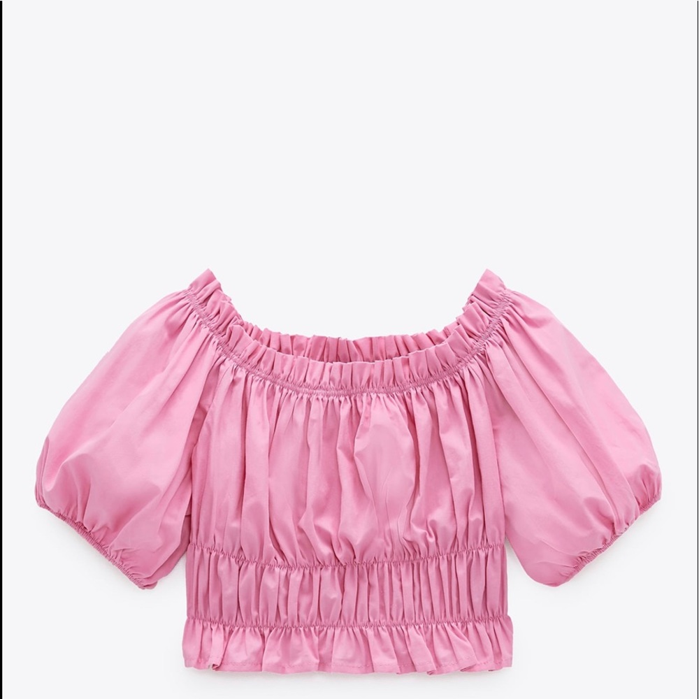 New Pink Zara Top.